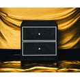 thumbnail image 2 of Black & Silver Accent Table - Transform Your Space With Style Elegant For A Stylish Dining Room, 2 of 6