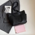 thumbnail image 3 of Bolso Hombro PU para Mujer Bolsos Vintage Cierre Cerrojo Hobo Elegante (), 3 of 6