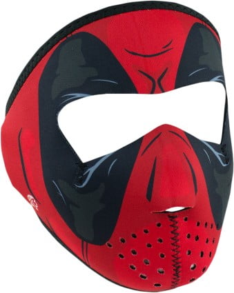 Zan Headgear Full Face Neoprene Mask For Small Faces Red Dawn by Balboa Manufacturing
