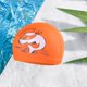 thumbnail image 3 of Gorro de natación 3D PU DYNWAVEMX Nadar infantil Naranja, 3 of 8