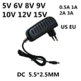 thumbnail image 1 of Adaptador de corriente Universal para tiras de luz LED, fuente de alimentación de CA 110-240V, cc 5V, 6V, 8V, 9V, 10V, 12V, 15V, 0.5A, 1A, 2A, 3A, 1 of 3