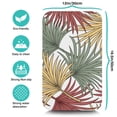thumbnail image 5 of Palm Inspired Kitchen Mat, Absorbent Diatom Mud Dish Drying Pad with Jungle Leaf Texture, Tropical Summer Counter Mat, 5 of 6