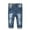 Blue-2044, variant on KIDSCOOL SPACE Baby Boys Girls Little Kid Elastic Ripped Jeans StoneWashed Pants,18-24 Months