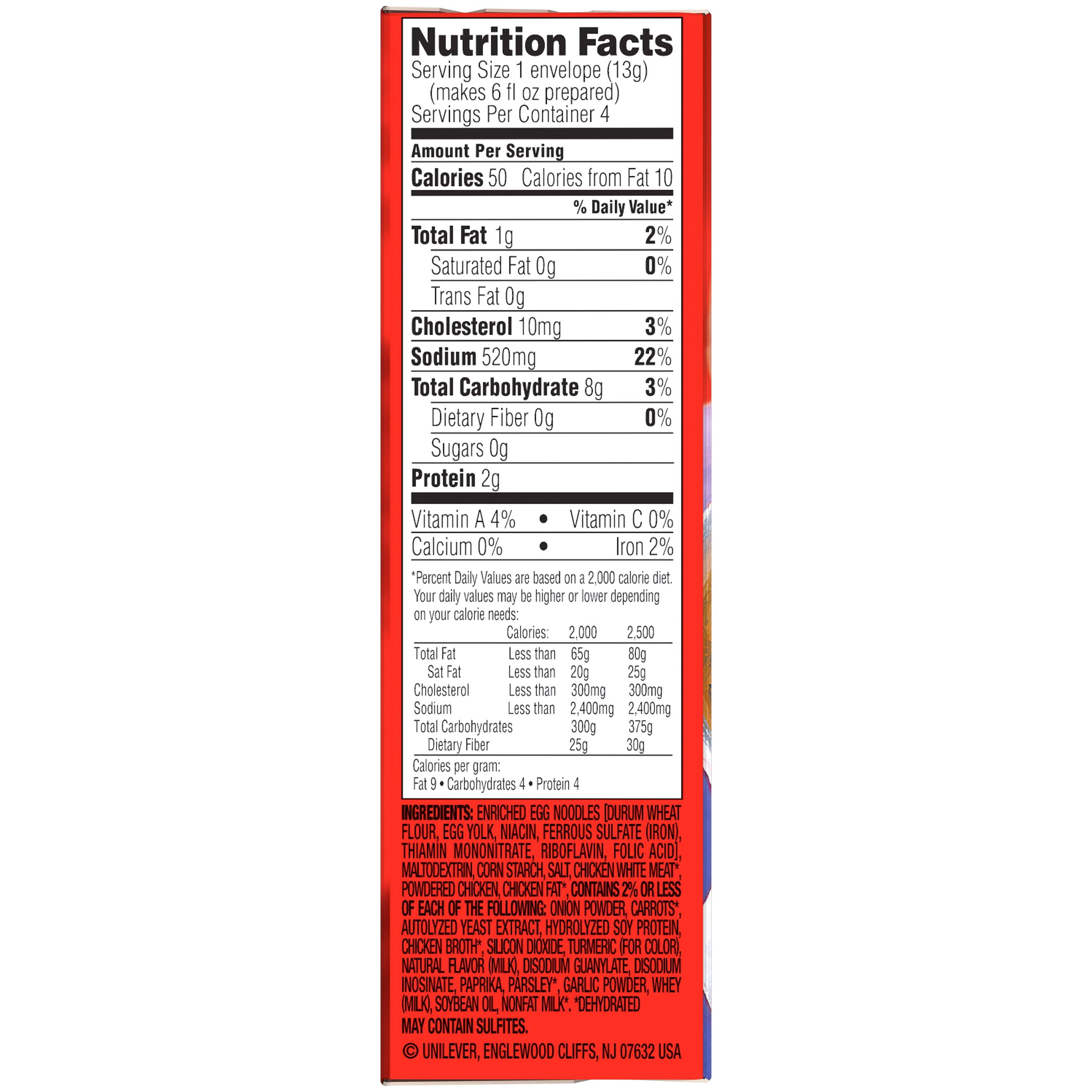 Lipton Cup-a-Soup Chicken Noodle, 1.8 oz, 4 Pack