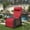 Red, variant on ATR ART to REAL Outdoor Wicker Recliner, Adjustable Rattan Reclining Chair with Cushion, Navy Blue