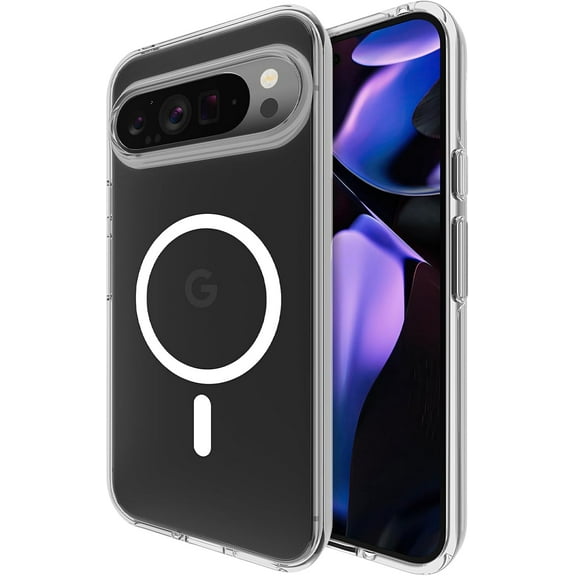 KOMI Google Pixel 9 Pro XL Case [6.8", 2024] [12ft Drop Protection] [Wireless Charging Compatible] Signature Clear Mobile Cover for Google Pixel 9 Pro XL - Anti-Yellowing, Anti-Scratch,Shockproof