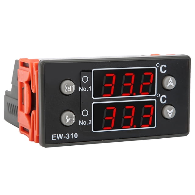 Controlador de temperatura, sistema multietapa EW‑310 Termostato digital Controlador de temperatura multietapa Diseño aerodinámico VoborMX herramienta