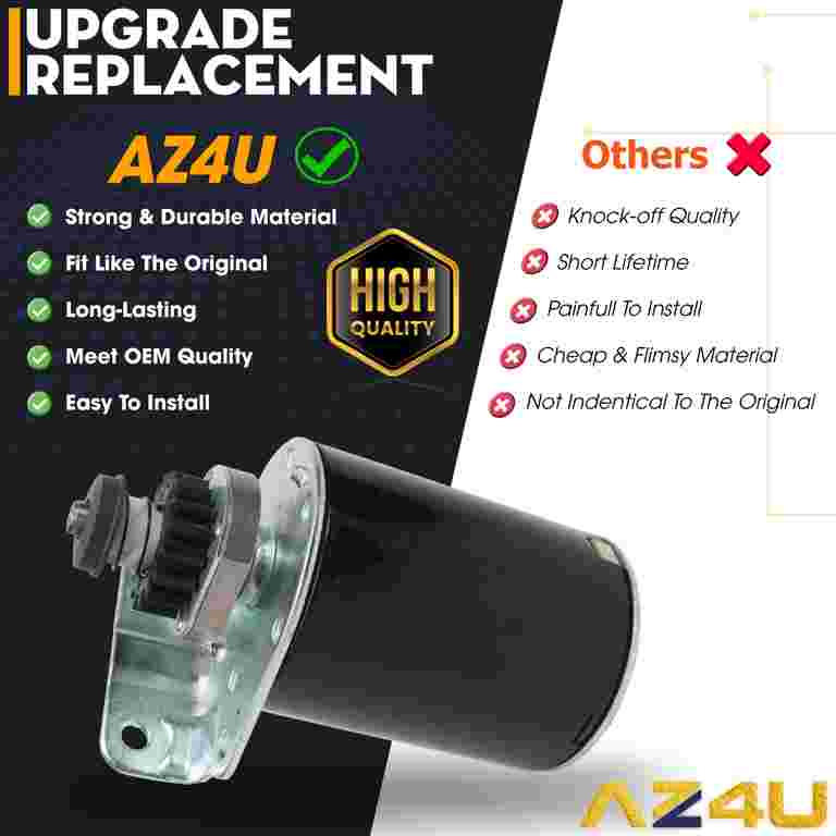 Starter For Cub Cadet RZT 50 – Fits Briggs & Stratton 407577 V-Twin Intek 22 HP – 12V, Made In USA