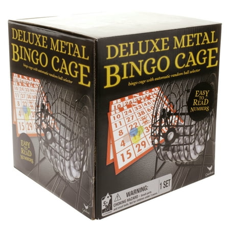 - Deluxe Metal Bingo Cage