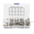 thumbnail image 2 of BUYISI 150Pcs For M3 To M8 Thread Inserts Steel Sheath Helicoil Type Thread Repair Kit, 2 of 8