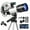 White, variant on Furnibear Telescope for Kids and Adults 70mm Aperture High Powered Refractor Astronomy Telescope with Tripod and Phone Adapter,Blue