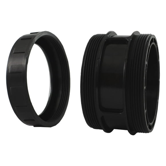 Conntek Marine Shore Accessory 30 Amp Extension Cord Sealing Colllar and Threaded Ring Black