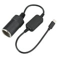 thumbnail image 3 of Adaptador Conector Enchufe para Coche USB 5V A 12V Cable Alimentación Encendedor Cigarrillos, 3 of 7
