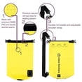 thumbnail image 4 of Pratico Outdoors DrySafe 10L Dry Bags - Waterproof (2 Pack - 10L - Grey  Yellow), 4 of 6