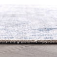 thumbnail image 3 of World Rug Gallery Transitional Distressed Vintage Machine Washable Indoor Area Rug- BLUE 2'6"x10', 3 of 8