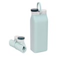 thumbnail image 2 of Botellas de agua al aire libre de 600 ml, botellas deportivas para beber, senderismo, Camping, botella de látex, botella de leche de silicona, 2 of 5