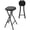 1 Pack Black-24", variant on TacleeKii 2 Pack 28" Folding Stool with Handle, Folding Bar Chair with Safety Lock, for Outdoor Indoor, Assembly Free, Black