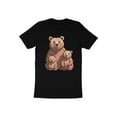thumbnail image 4 of Cute Mama Bear and Cubs Family Mom Mother Gift Women Wife T-Shirt Mom Mother Bear Cubs Birthday Holiday Presents Tshirt, 4 of 10