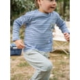 thumbnail image 2 of Gerber 2pc Baby Boy Outfit Set Long Sleeve Bodysuit & Jogger, Sizes (Newborn - 24 Months), 2 of 13