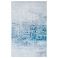 thumbnail image 4 of SAFAVIEH Tacoma Archer Abstract Machine Washable Runner Rug, Grey/Blue, 2'6" x 6', 4 of 5
