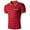v#29Red132, variant on Rggeeun Men'S T-Shirt Solid Color With Front Stripes Pattern Henley Buttons Short Sleeve Collar Knit For Beach Lounging Casual Tops,Black,L