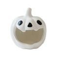 thumbnail image 2 of BKER Halloween Ceramic Pumpkin Candle Holder For Tealights Fall Centerpiece Tabletop Decoration For Home Party, 2 of 5