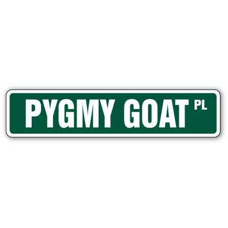 PYGMY GOAT Street Sign goats breed pet farm signs | Indoor/Outdoor |  24