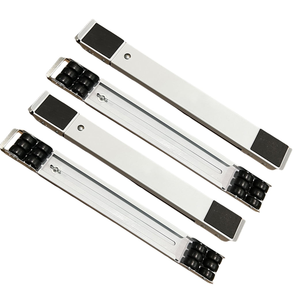 Adjustable Appliance Rollers set Extendable Base Heavy Duty Rollers for Easy Movement of Washers Dryers & Refrigerators