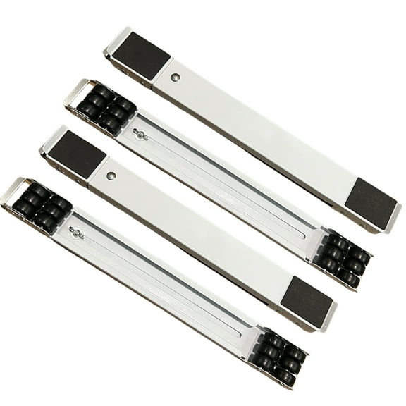 lanema Adjustable Appliance Rollers set Extendable Base Heavy Duty Rollers for Easy Movement of Washers Dryers & Refrigerators