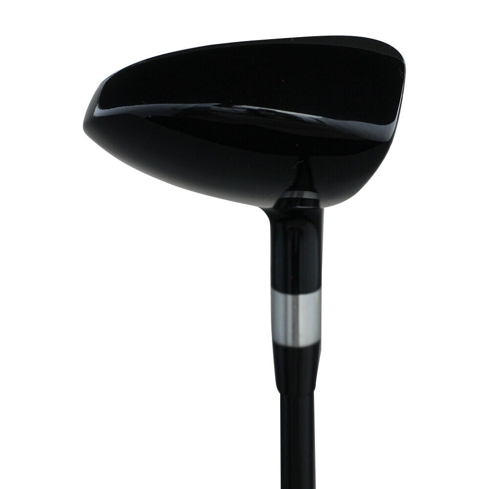 LEFT HANDED Majek Golf Petite Senior Lady (55+ Years) #4 Hybrid New Utility L Lady Flex Club (Petite - 5' to 5'3") with Premium Ladies Arthritic Grip
