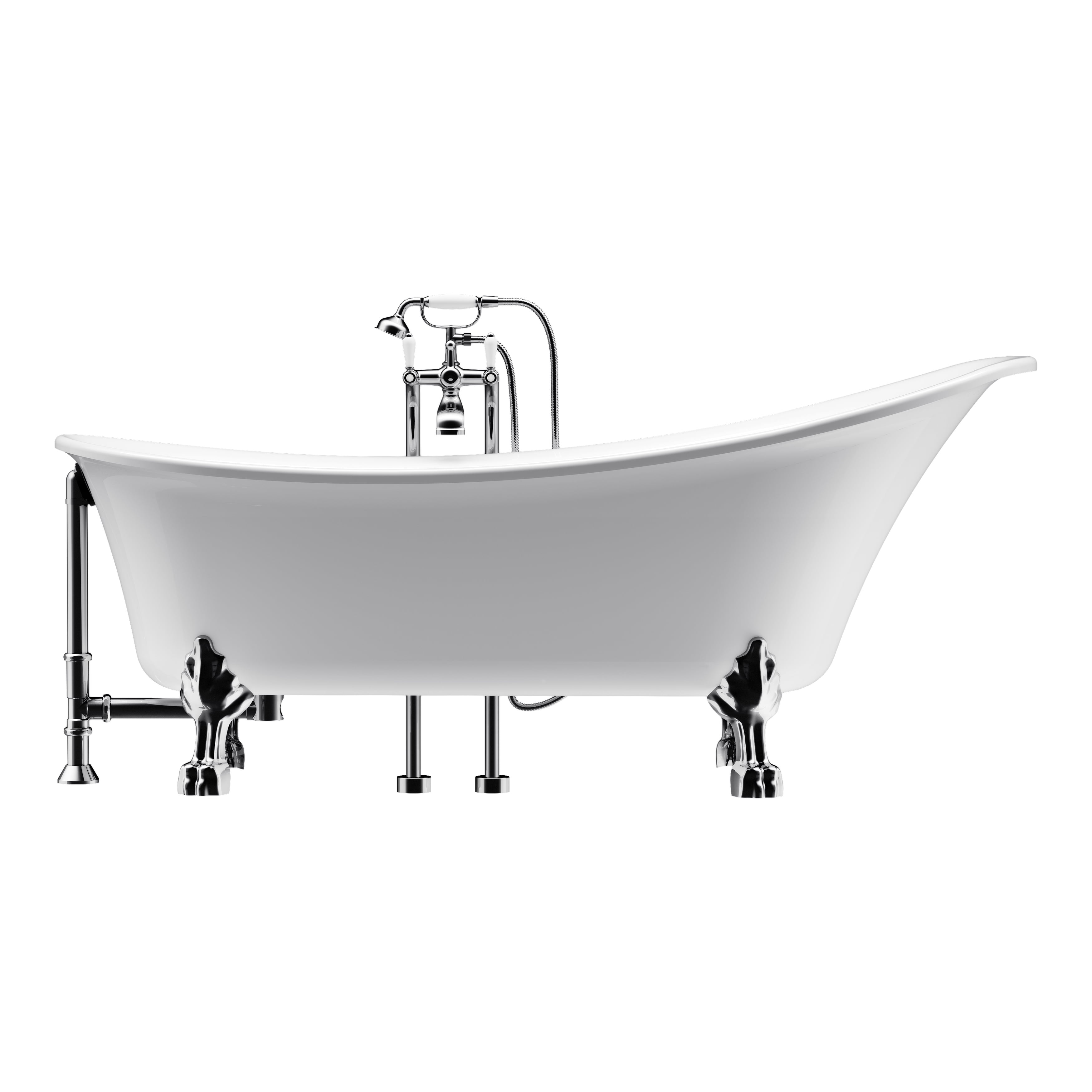 A&E Bath Clara Clawfoot tub 69" with faucet