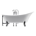 thumbnail image 3 of A&E Bath Clara Clawfoot tub 69" with faucet, 3 of 4