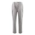 thumbnail image 5 of TRUBKH Linen Pants Women Elastic Ankle Pants Women Barrel Palazzo Pants Baggy Elastic Waist Wide Leg Linen Pants Linen Cotton Blend Pants Ruffle Pants Women Vacation Beach Pants Gray 2XL, 5 of 5