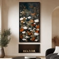 thumbnail image 3 of Large Framed Canvas Art for Living Room Wall Decor, Abstract Wildflowers Botanical Canvas Print for Bedroom Decoration - 60"x30" Black Framed, 3 of 6