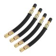 thumbnail image 1 of piezas válvula de neumático extensión vástago adaptador herramienta flexible doble válvula vástago extensor tubos 13 cm/5,1 "para coche camión bicicleta remolque RV compresor de aire portátil, 1 of 1