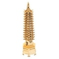 thumbnail image 1 of Adorno de acuario - ORIENTAL - Decoración de pecera Figuras de pagoda Regalo Gold-XL 13 Tier, 1 of 8