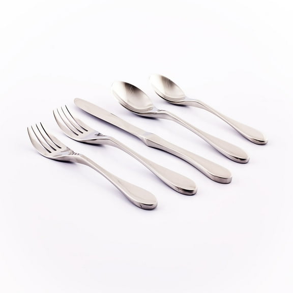 20 Piece Flatware Set Color: Glossy