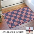 thumbnail image 3 of Red White and Blue Star Striped Pattern Door Rugs,Washable Non Slip Door Mats Indoor,Decorative Door Mats,Entry Mat Indoor for Entrance,Bedroom,Kitchen,Bathroom,16"x24", 3 of 6