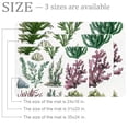 thumbnail image 2 of Sea Underwater Plants Ocean Coral Pattern Entryway Rug, 2x3 Area Rug Indoor Door Mat Non-slip Washable Floor Carpet Rug for Bedroom Office Dining Room Bathroom, 2 of 7