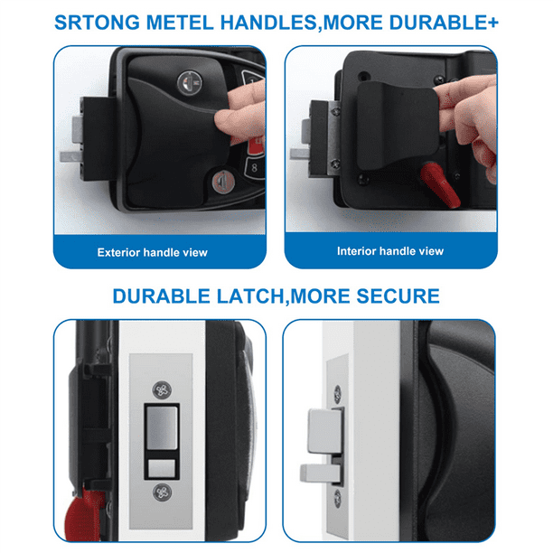 RV Keyless Entry Door Lock Latch Hatch Caravan Motor Home Car Drawer