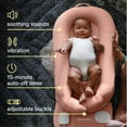 thumbnail image 6 of Homedics 3-in-1 Calming Baby Cushion, Soothing Comfort for Newborns & Infants, Snuggling Sensation, Sound and Vibration, Designed for Safety, Cordless, Rechargeable & Machine-Washable, Coral, 6 of 9