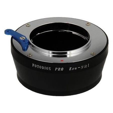 Fotodiox Exakta-N1-P Pro Lens Mount Adapter - Exakta Auto Topcon SLR Lens To Nikon 1-Series Mirrorless Camera Body