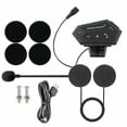 thumbnail image 2 of Auriculares Bluetooth para casco de motocicleta Intercomunicador para casco CVK ZHC, 2 of 3