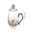 thumbnail image 2 of 1 juego de tazas de té de flores, 2 of 3