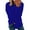 Blue, variant on Workout Tops for Women Viikei Fall Womens Tops Long Sleeve,Women Long Sleeves Casual Shirts Color Round Neck Sweatshirt Pullover Loose Tunic Tops Gold S
