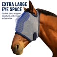 thumbnail image 3 of Máscara antimoscas para caballo Yuuigar con protección UV, transpirable y ajustable, 3 of 9