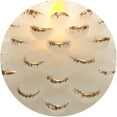 thumbnail image 6 of Pavilion Gift Company White 4.25 Inch Pinecone LED-Lit Battery Operated Realistic Flame Candle Made from Real Wax, 6 of 8