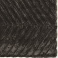 thumbnail image 3 of Links Zigzag Charcoal Shag Area Rug 5 x 7 Plush Geometric Design Soft Pile, 3 of 3