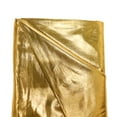 thumbnail image 3 of Shason Textile 60" x 1.5 Yards Spandex Foil Knit Dancewear Precut Fabric, Gold, 3 of 6