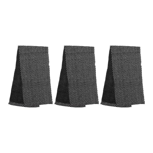 ColoMX Toallas de baño de 3 piezas Toallas de matorral de carrocería Toallas de baño de toallas exfoliantes